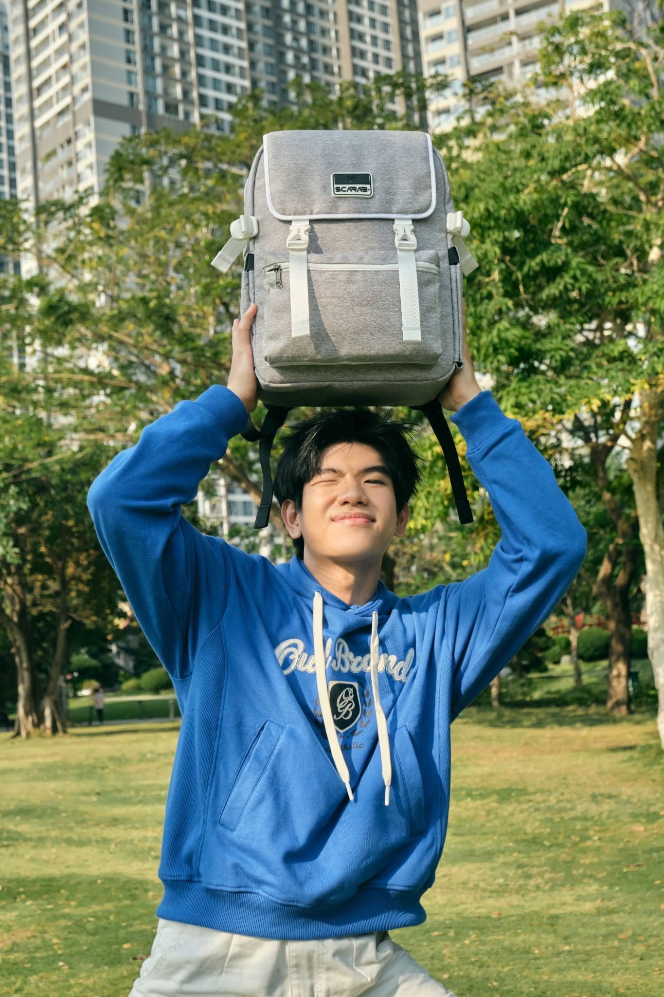  Classmate Backpack - Light Grey 