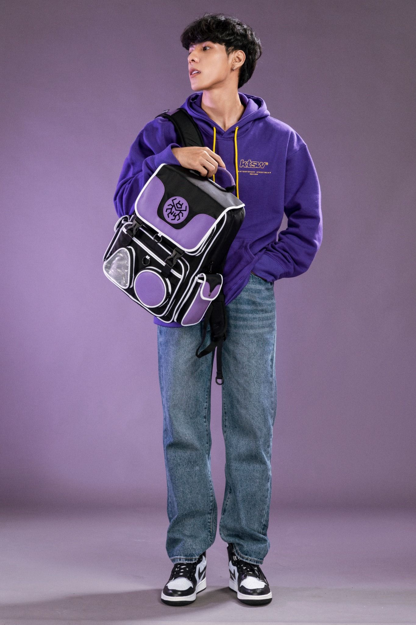 SOLID SHAPES BACKPACK - REFLECTIVE