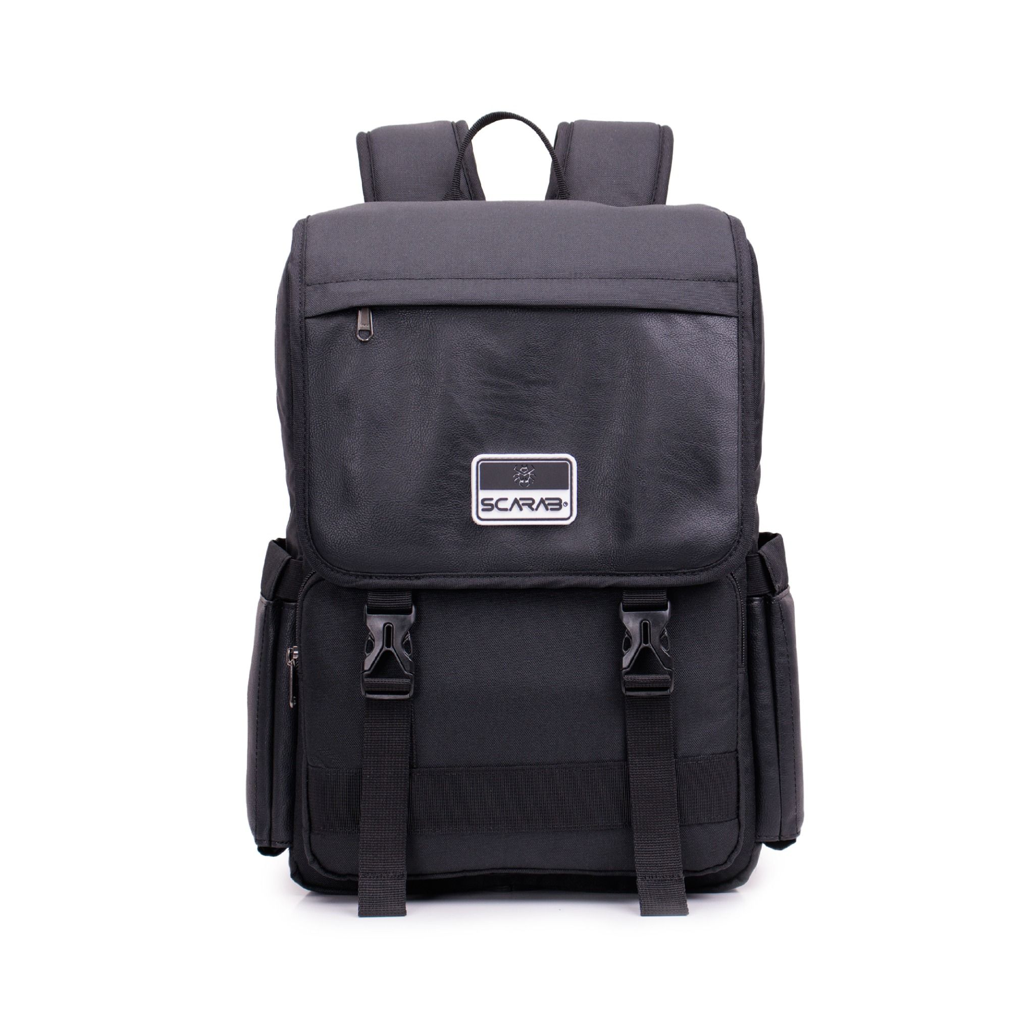  Tetris Backpack - Black Leather 