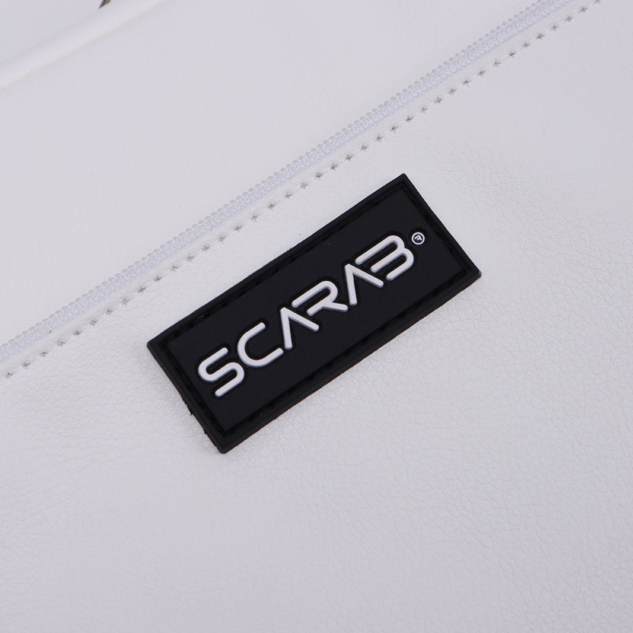  Plain Messenger Bag - White 