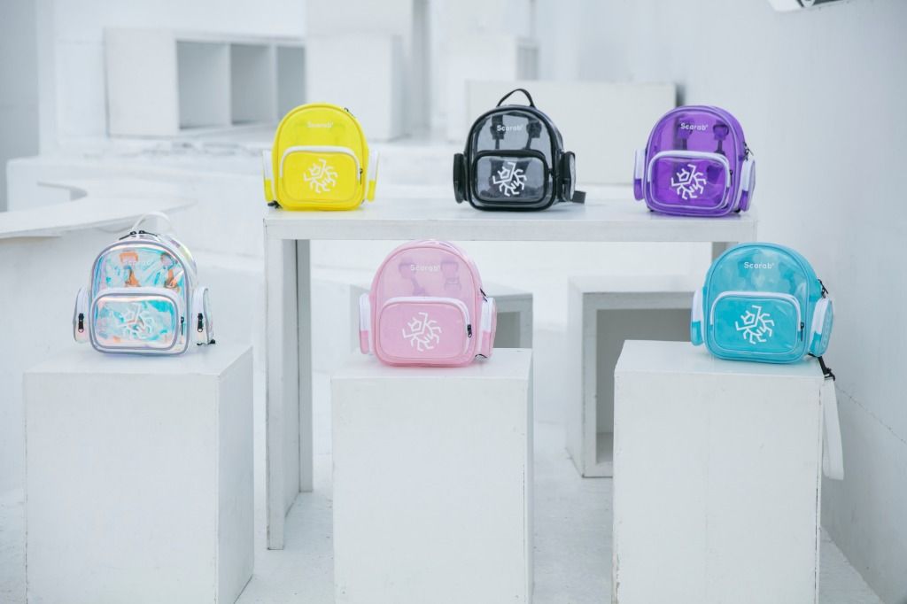 PLASTIC MINI BACKPACK