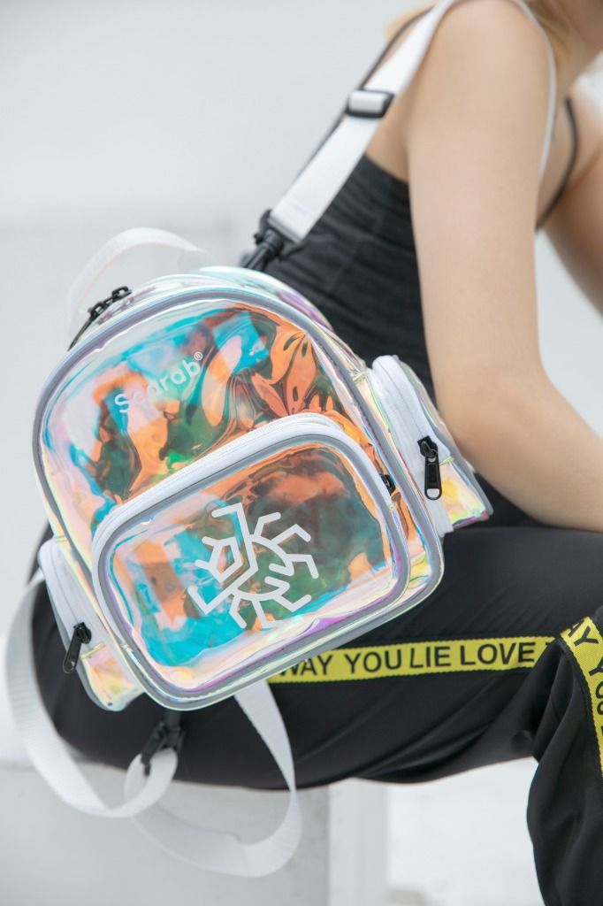 PLASTIC MINI BACKPACK