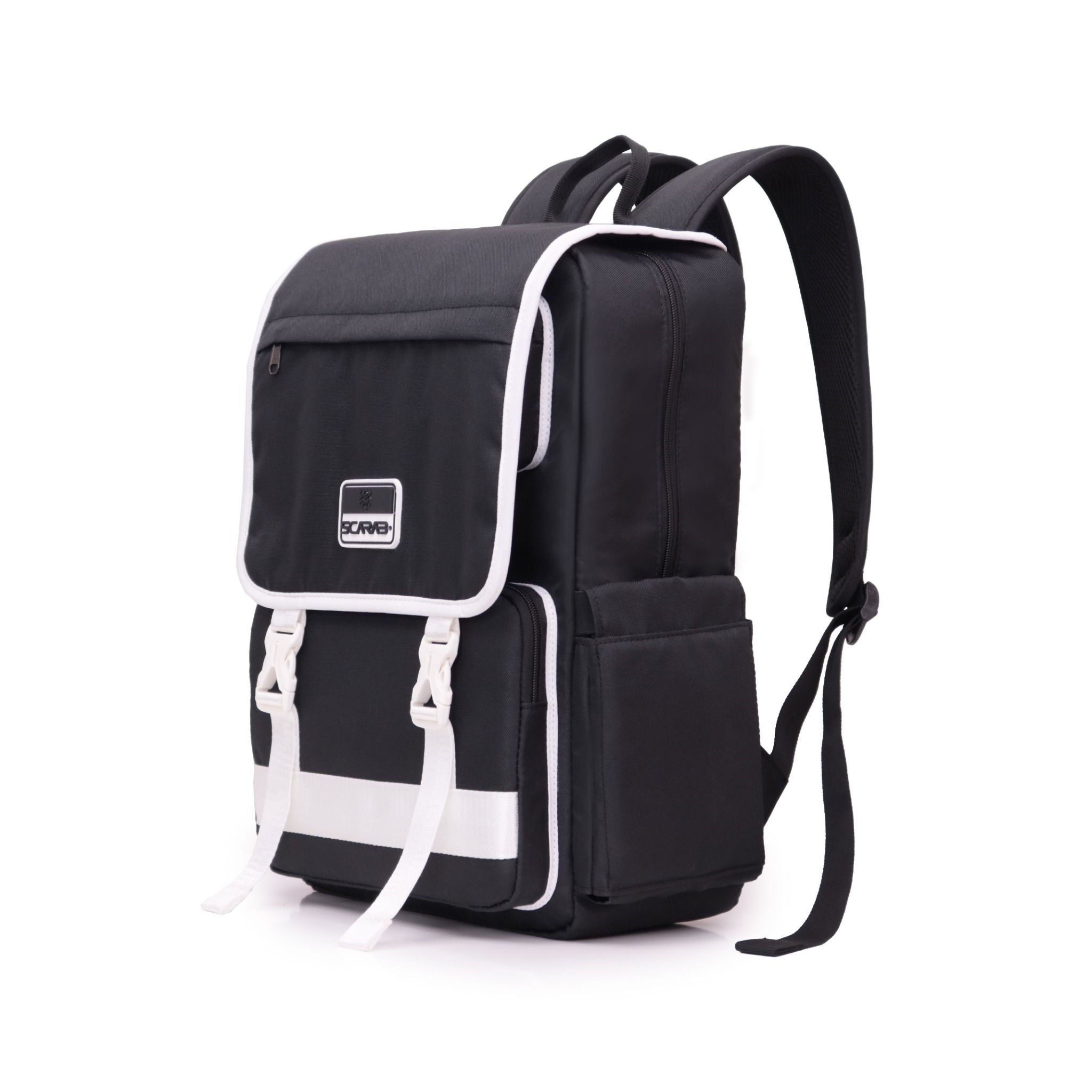 Tetris Backpack - Black White 