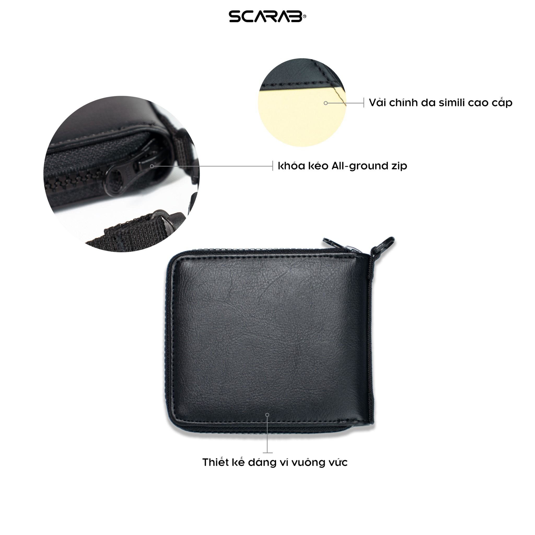 HALF-SQUARE WALLET