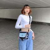 LETTER SHOULDER BAG