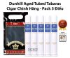 Cigar Dunhill Aged Tubed Tabaras - Hộp Xì Gà Dominica Chính Hãng 10 Điếu