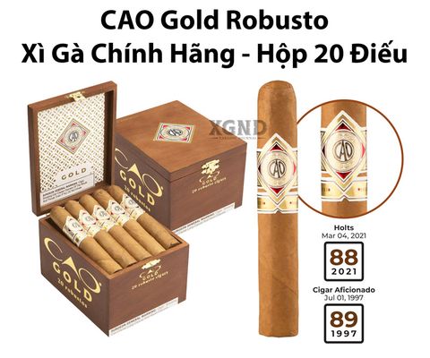 Cigar CAO Gold Robusto - Xì Gà Chính Hãng