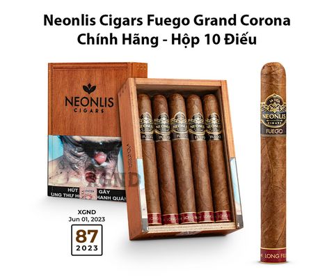 Cigar Neonlis La Vida Fuego Grand Corona - Xì Gà Chính Hãng