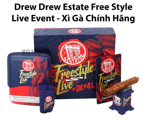 Cigar Drew Estate Free Style Live Event - Xì Gà Chính Hãng