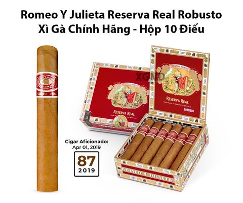 Cigar Romeo y Julieta 1875 Reserva Real Robusto - Xì Gà Chính Hãng
