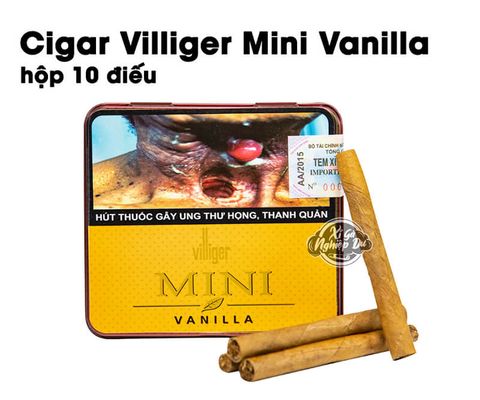 Villiger Mini Vanilla - Xì Gà Mini Đức Chính hãng