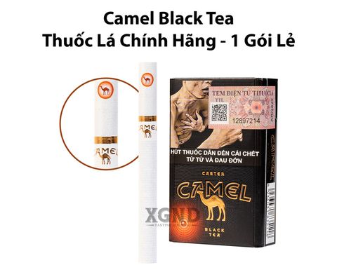Thuốc Lá Camel Caster Black Tea - Thuốc Lá Bấm Vị Trà Đen