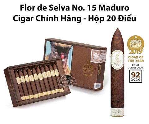 Cigar Flor De Selva No 15 Maduro - Xì Gà Chính Hãng