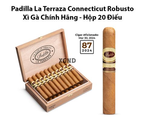 Cigar Padilla La Terraza Connecticut Robusto - Xì Gà Chính Hãng