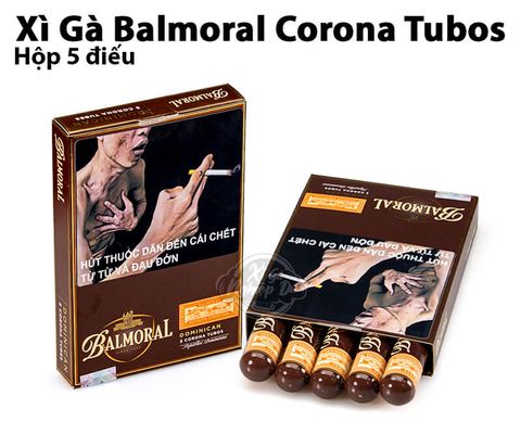 Cigar Balmoral Corona Tubos - Xì Gà Dominica Chính Hãng