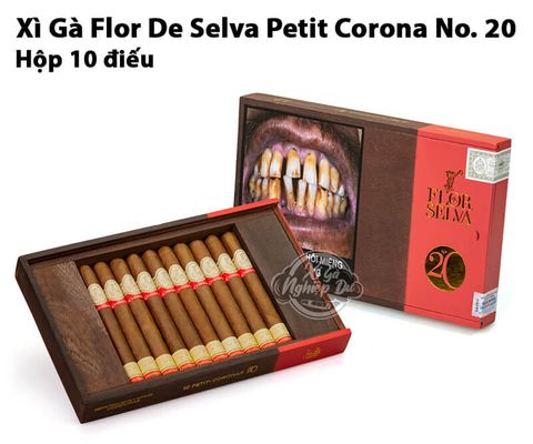 Cigar Flor De Selva No 20 Petit Corona - Xì Gà Chính Hãng