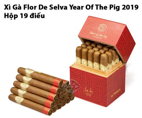 Cigar Flor De Selva Year Of The Pig 2019 Chính Hãng