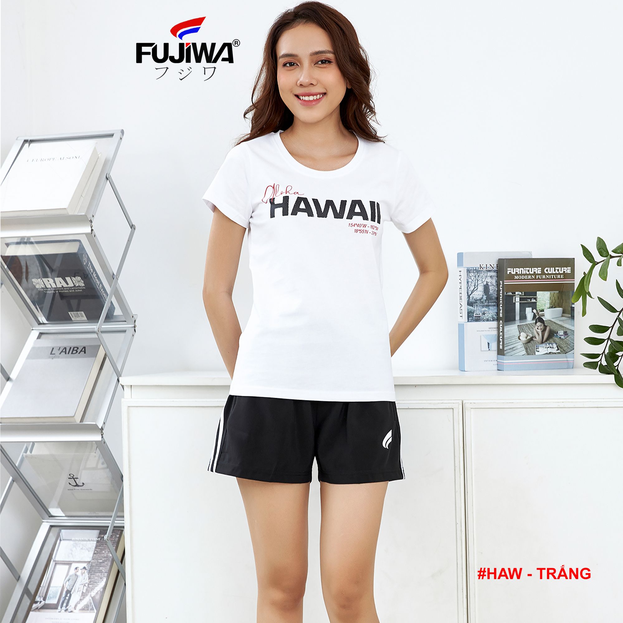 Áo Thun Nữ Cổ Tròn - HAW