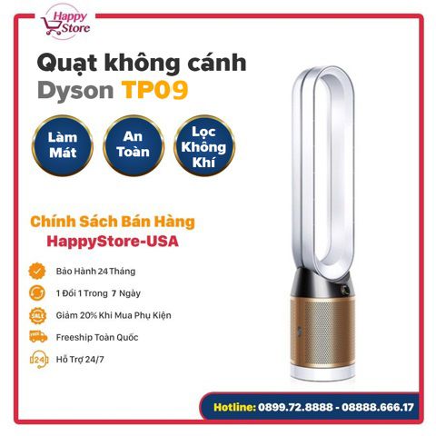 Máy lọc không khí Dyson TP09 - Sức khỏe và sang trọng cho gia đình bạn