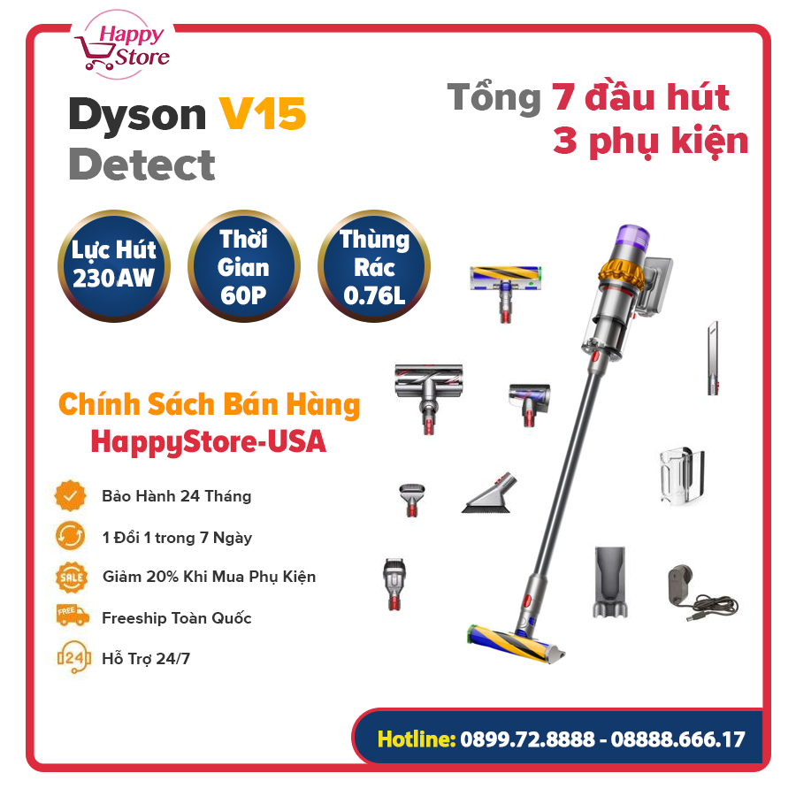 Tìm hiểu: Máy hút bụi Dyson V15 Detect có gì đặc biệt?