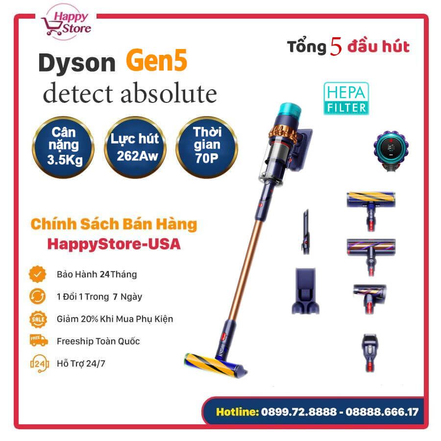 Dyson Gen5 Detect Absolute: Công nghệ hút bụi mới nhất năm 2023