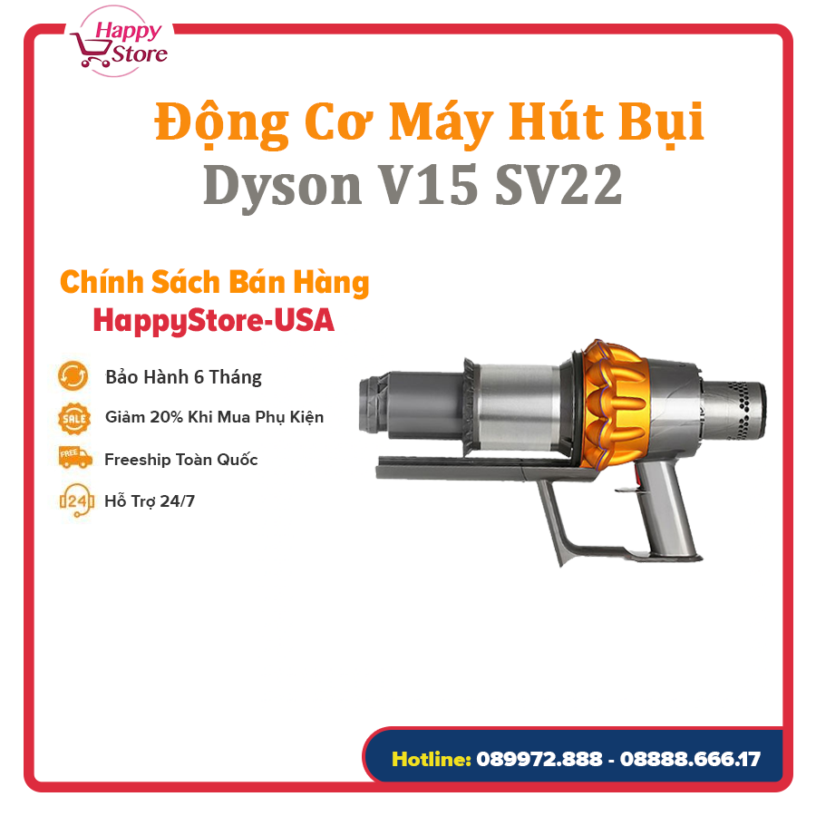 Động cơ máy hút bụi Dyson V15 SV22 - Chính Hãng