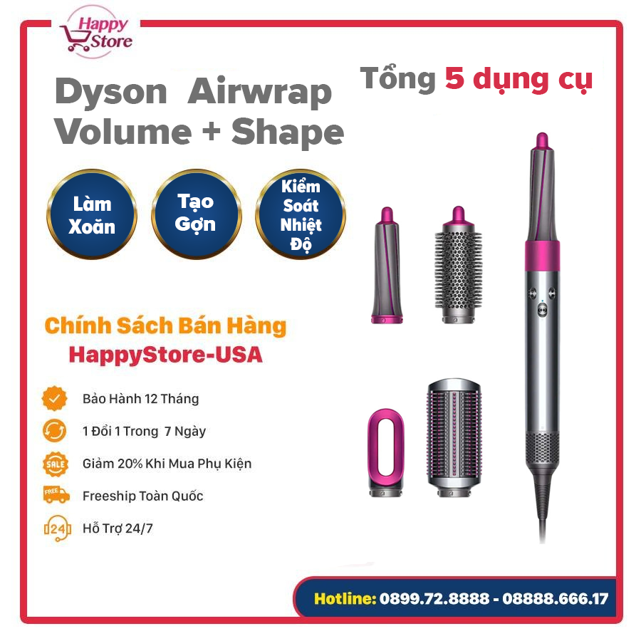 Máy Tạo Kiểu Tóc Dyson Airwrap Volume & Shape