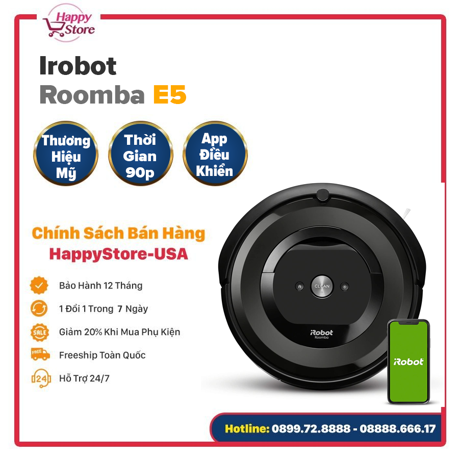 Robot hút bụi iRobot Roomba E5-5150