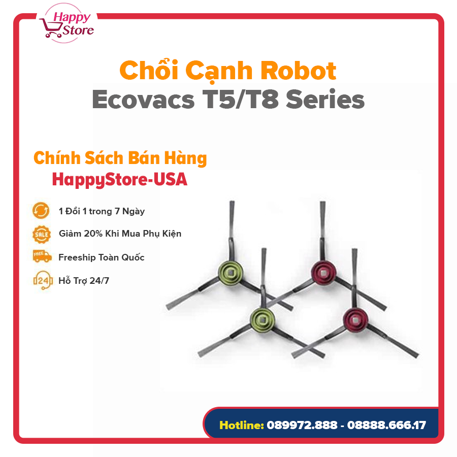 Chổi cạnh Robot Ecovacs T5/T8 Series