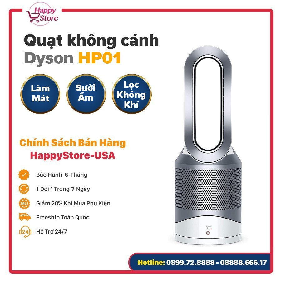 Quạt không cánh DYSON HP01 3 chức năng trong 1