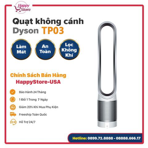 Quạt lọc không khí Dyson Tp03 - Chính hãng - Giá tốt