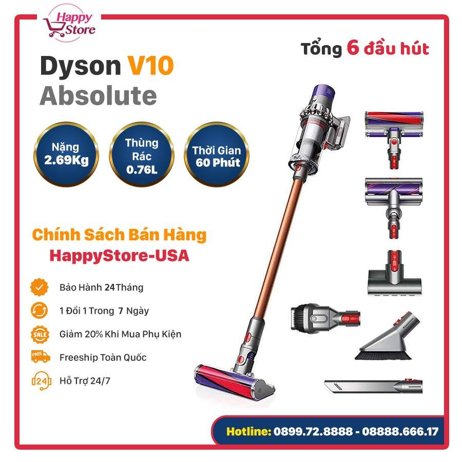 Máy hút bụi Dyson V10 Absolute