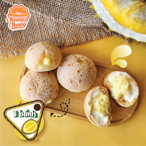  SET TRIO OLALA DURIAN (3 BÁNH) 