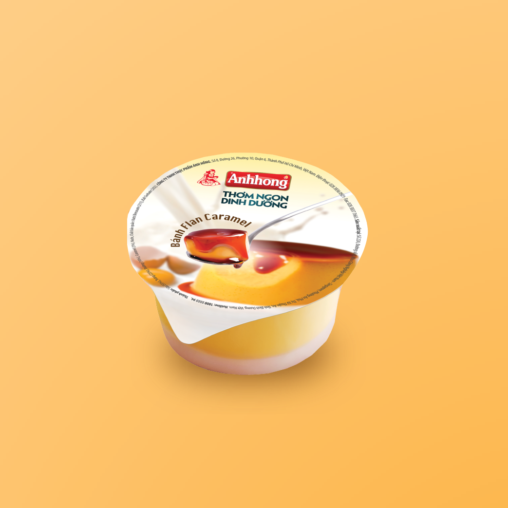 Bánh Flan Caramel Truyền Thống Ánh Hồng 54g