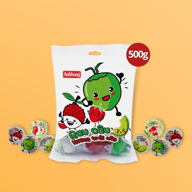 Rau câu Jelly Thạch Trái Cây Ánh Hồng