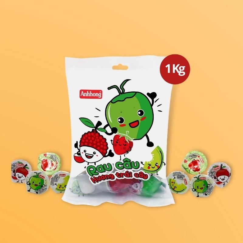 Rau câu Jelly Thạch Trái Cây Ánh Hồng