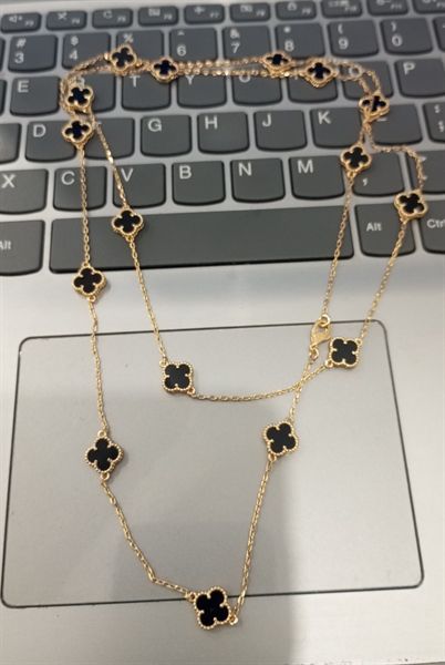 VC VCA 16 charm trơn viền vàng hồng - Mini