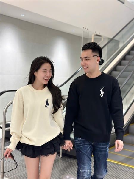 MK Áo Len SC Ralph Logo Ngực