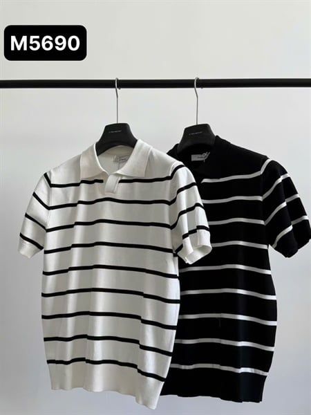 MK Polo NT Len QC M5690 Kẻ Nhỏ