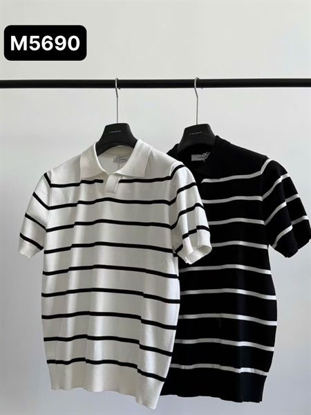 MK Polo NT Len QC M5690 Kẻ Nhỏ