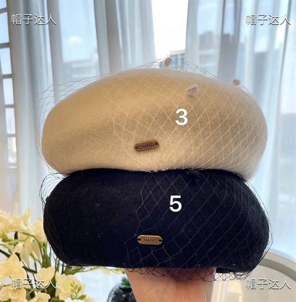 Mũ nồi C dạ phối lưới