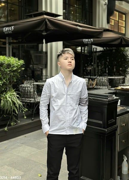 Áo Sơ Mi Dài Tay Nam Vải Oxford Cải Tay