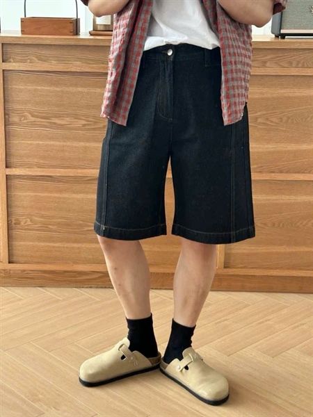 Short Jean QC 3913 Trơn