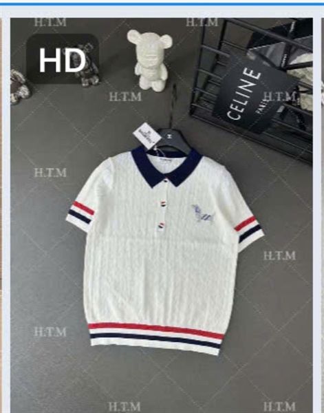 ANTN Thom polo len đính đá