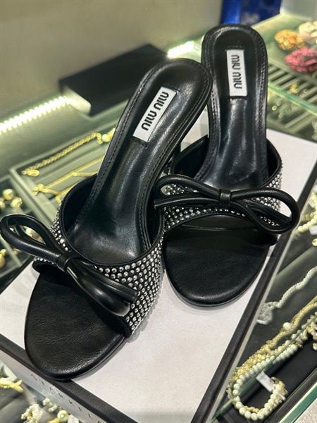 Guốc Miu nơ đính đá (328-5)