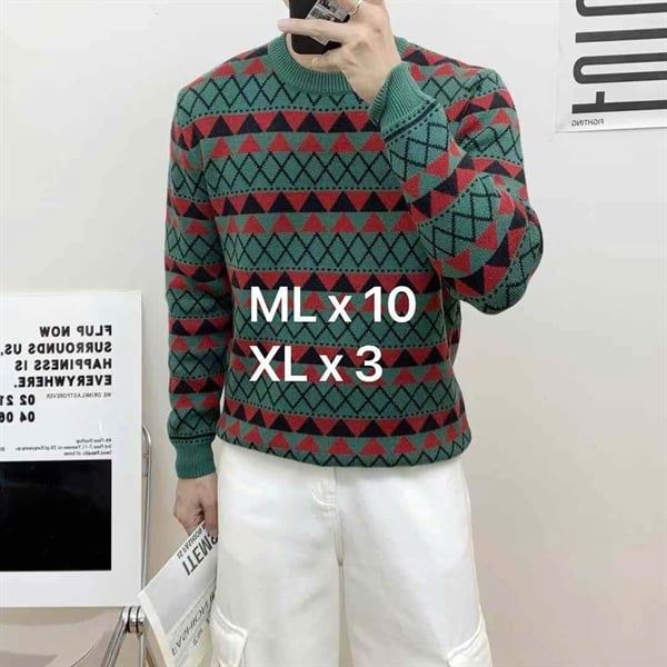 MK Áo Len QC 682 Thổ Cẩm