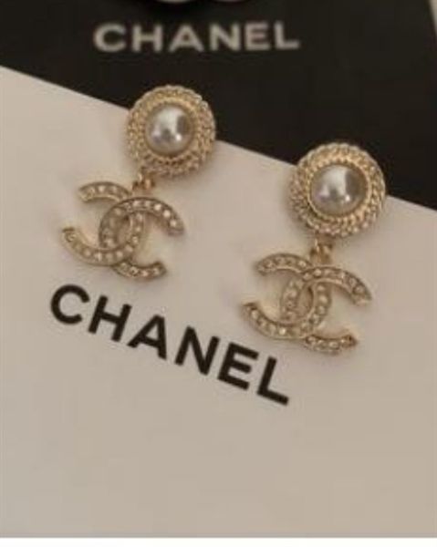 KT C nụ ngọc viền đá chữ X rủ