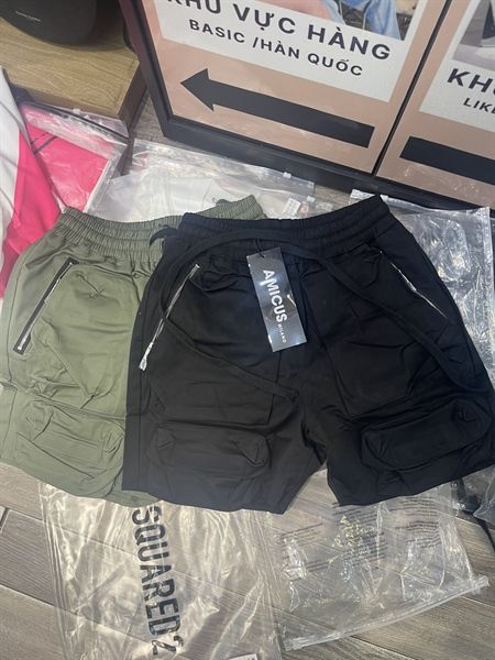Short Kaki Túi Hộp Amicus