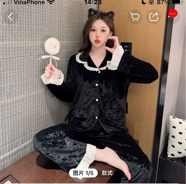 Set pzm nhung ì cô vièn n bèo trắng