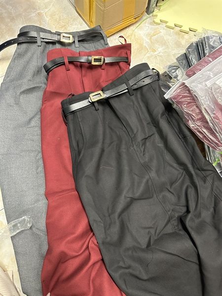 CVD vải xẻ trước kèm belt
